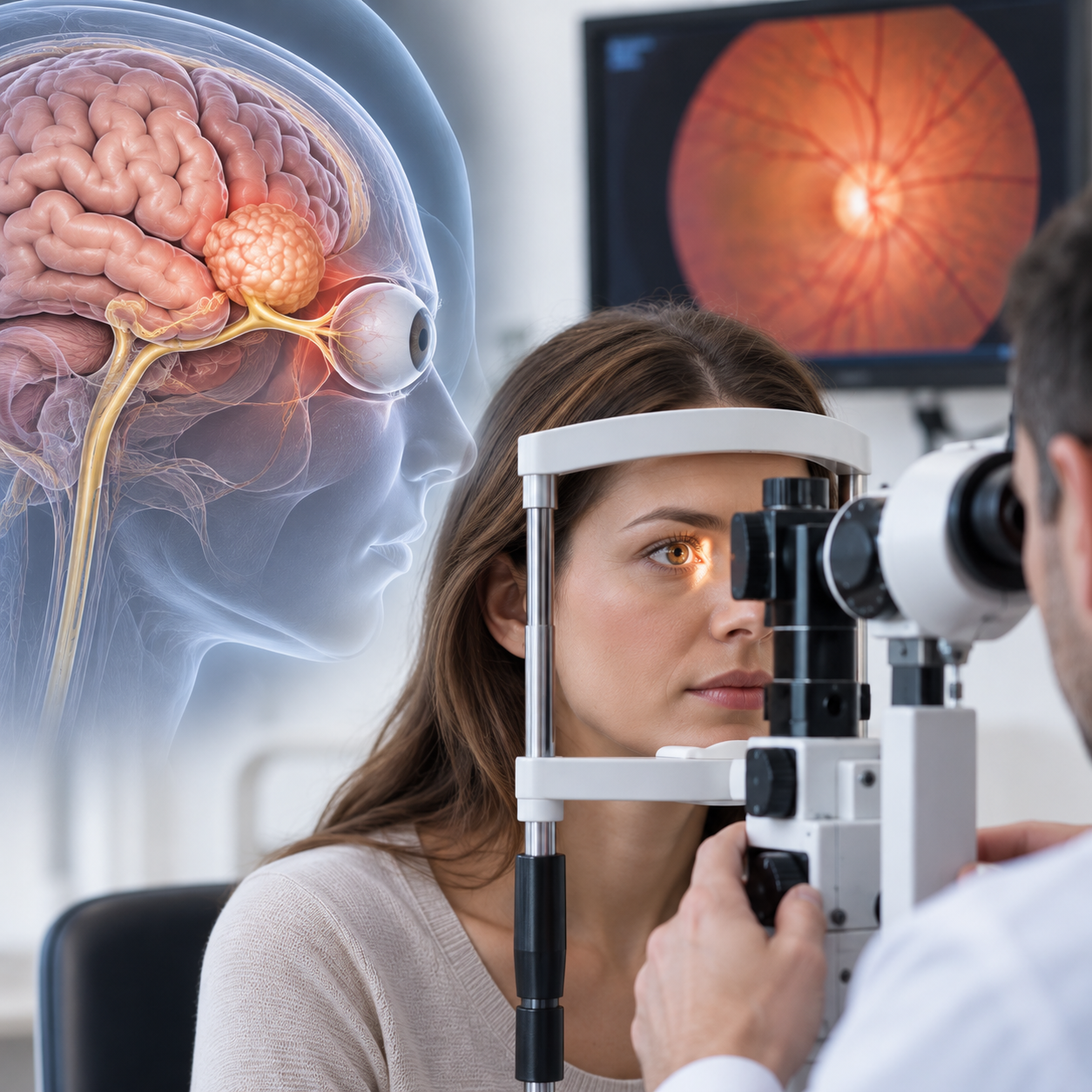 The Relationship Between Meningioma and Vision Problems